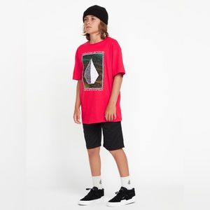 Volcom Big Boys Frickin Chino Shorts - Black